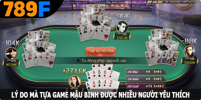 Lý do mà tựa game mậu binh được nhiều người yêu thích Lý do mà tựa game mậu binh được nhiều người yêu thích